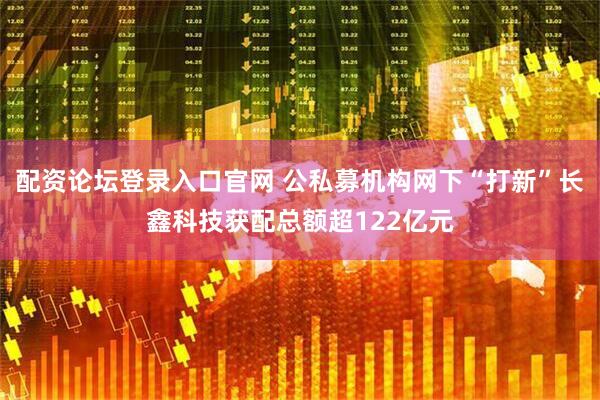 配资论坛登录入口官网 公私募机构网下“打新”长鑫科技获配总额超122亿元